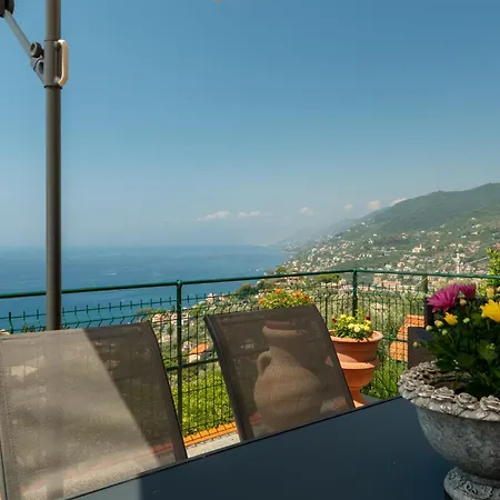 公寓 Breathtaking Sea View -terrace & Parking *